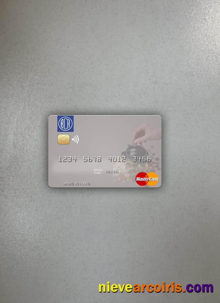 El Salvador Banco Central de Reserva de El Salvador mastercard photolook